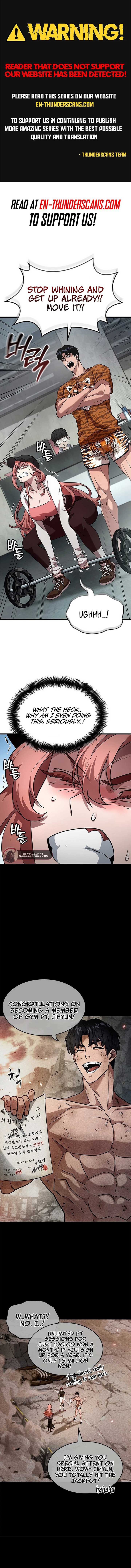 A Million-Sub Gym Influencer Becomes a Webtoon Loser? Chapter 3 page 0