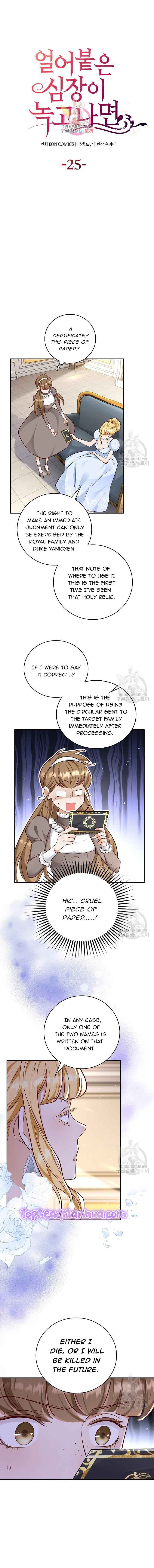 After the Frozen Heart Melts Chapter 25 page 0