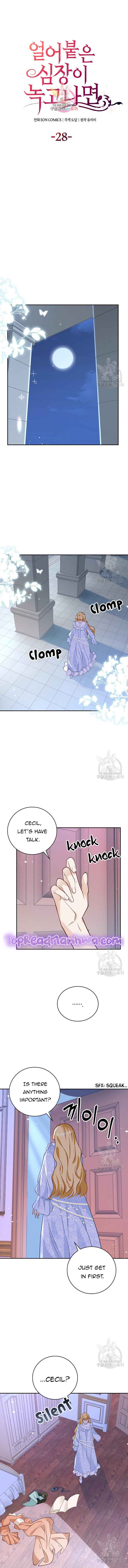 After the Frozen Heart Melts Chapter 28 page 0
