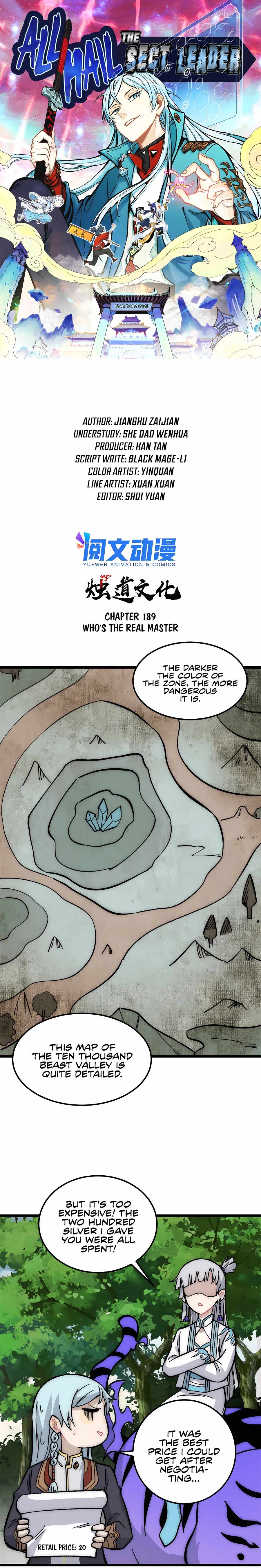 All Hail the Sect Leader Chapter 189 page 1