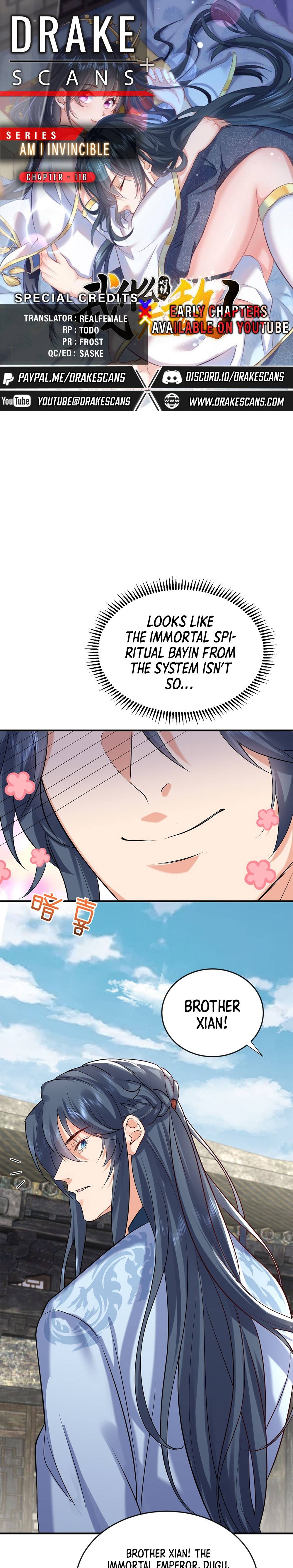 Am I Invincible Chapter 116 page 0