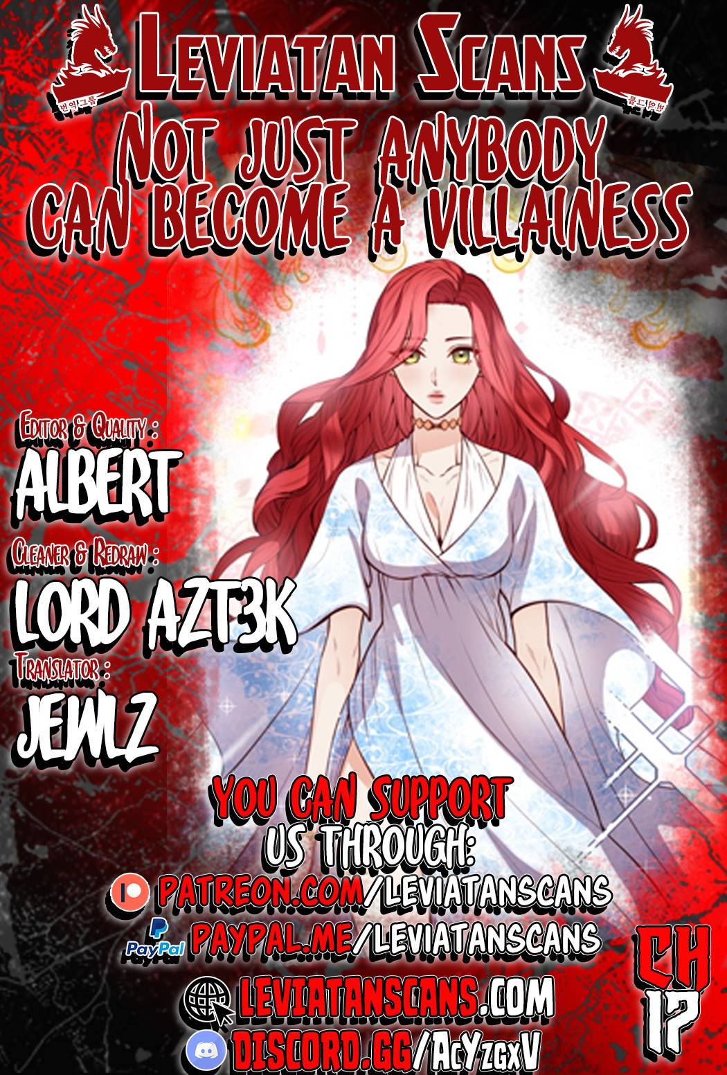 Anyone Can Become A Villainess Chapter 17 page 0