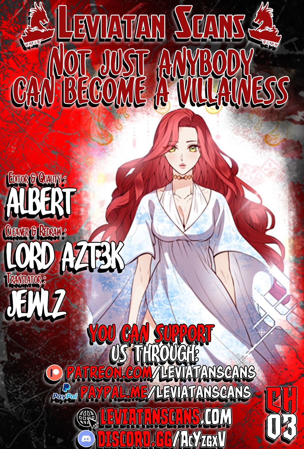 Anyone Can Become A Villainess Chapter 3 page 0