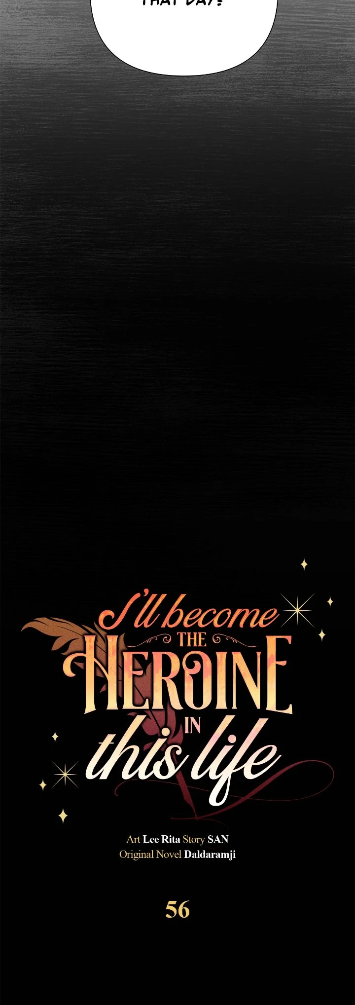 Author, In This Life I’m The Protagonist Chapter 56 page 8