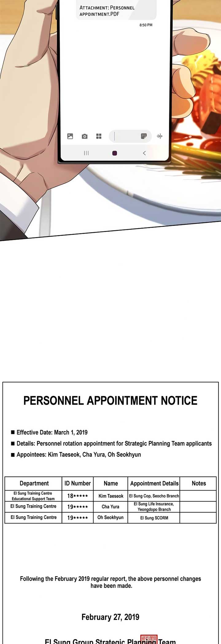 Becoming A Legendary Ace Employee Chapter 71 page 9