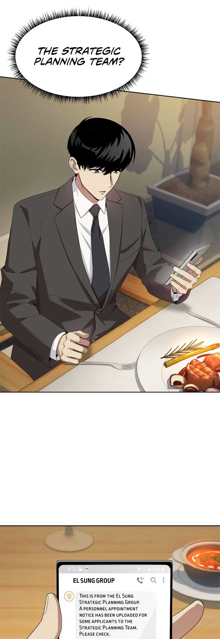 Becoming A Legendary Ace Employee Chapter 71 page 8