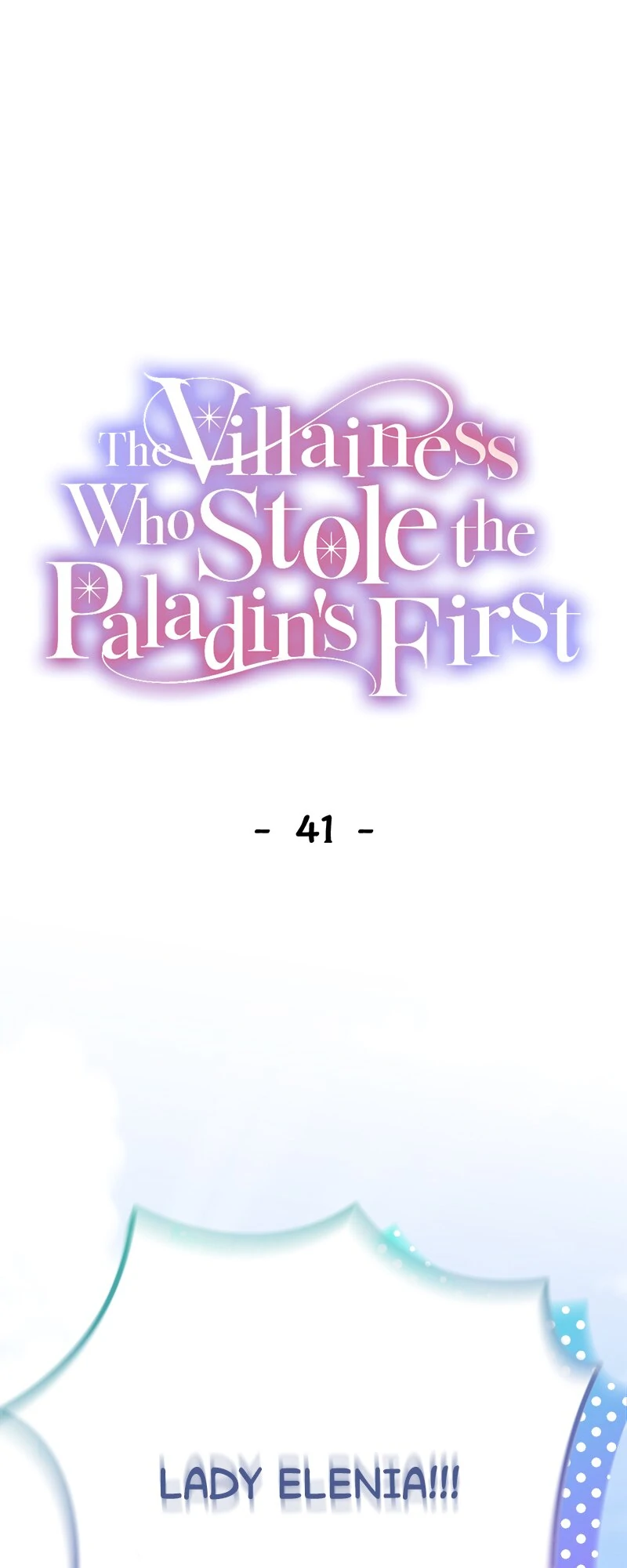 Becoming a Wicked Witch With a Paladin’s First Night Chapter 41 page 0