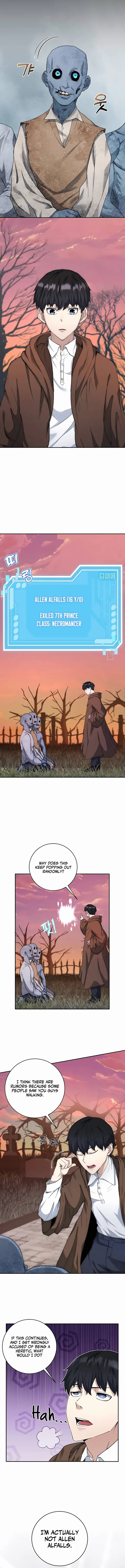 Holy Emperor’s Grandson Is A Necromancer Chapter 1 page 9