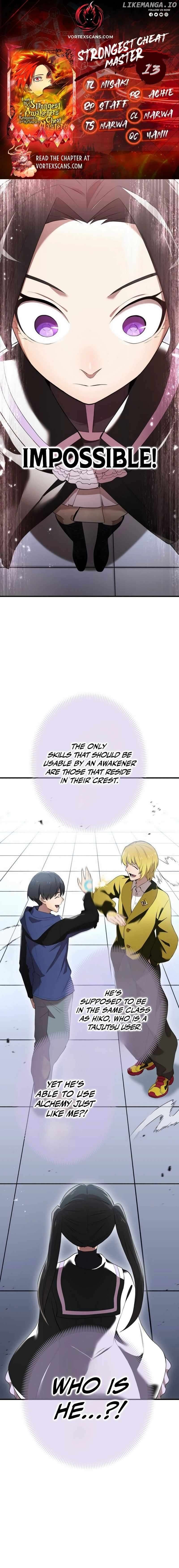 I am the Most Powerful Transcendent Being Chapter 13 page 0