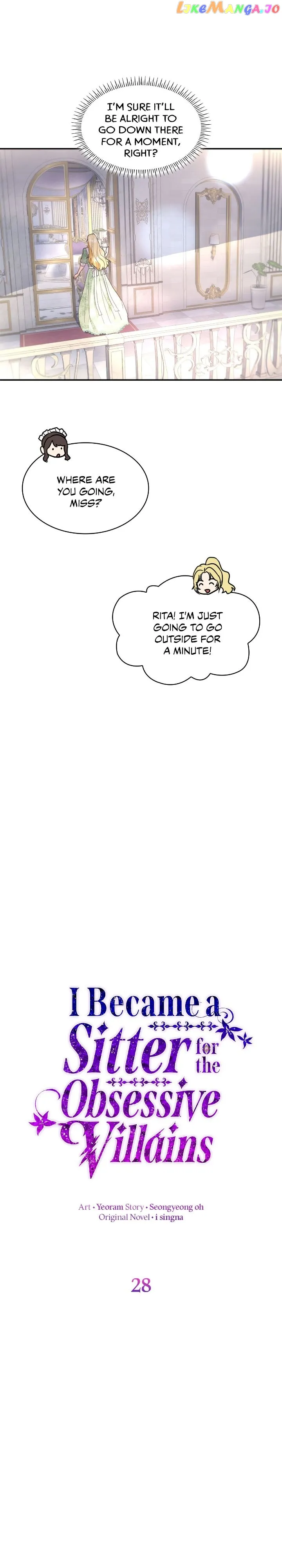 I Became a Sitter for the Obsessive Villains Chapter 28 page 8