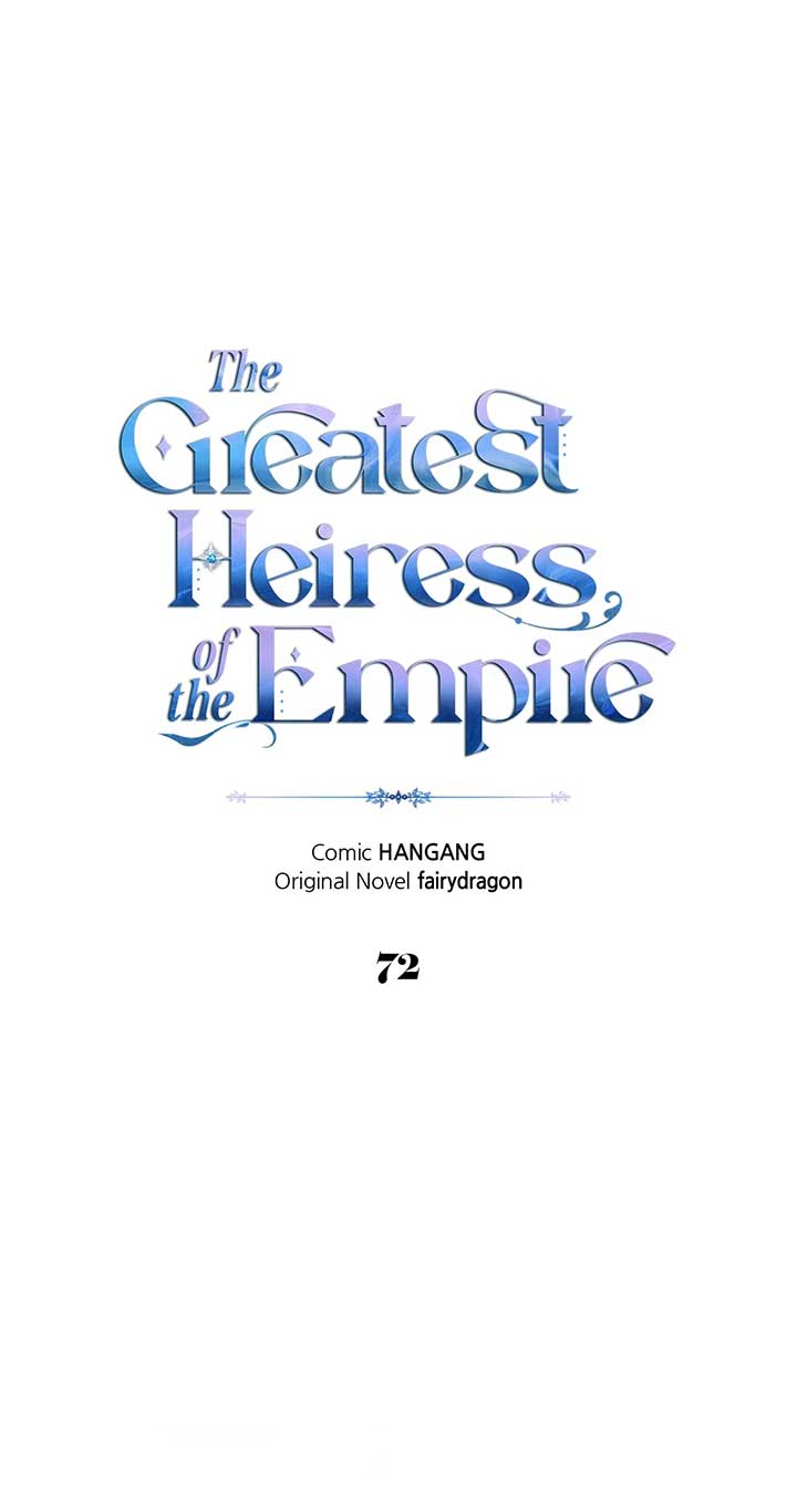 I Became the Greatest Heiress of the Empire Chapter 72 page 0