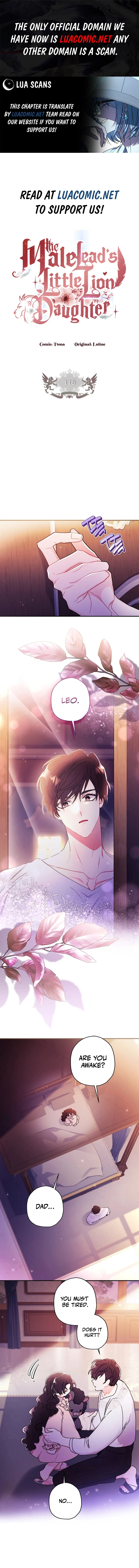 I Became the Male Lead’s Adopted Daughter Chapter 118 page 0