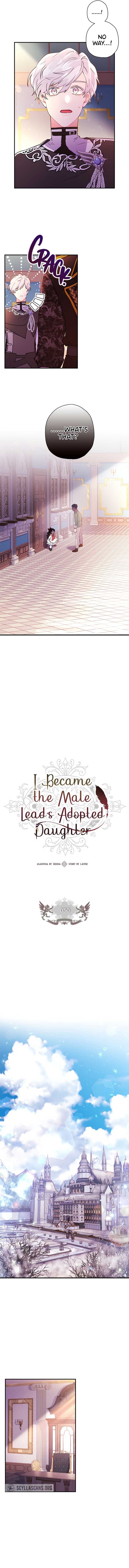 I Became the Male Lead’s Adopted Daughter Chapter 50 page 1