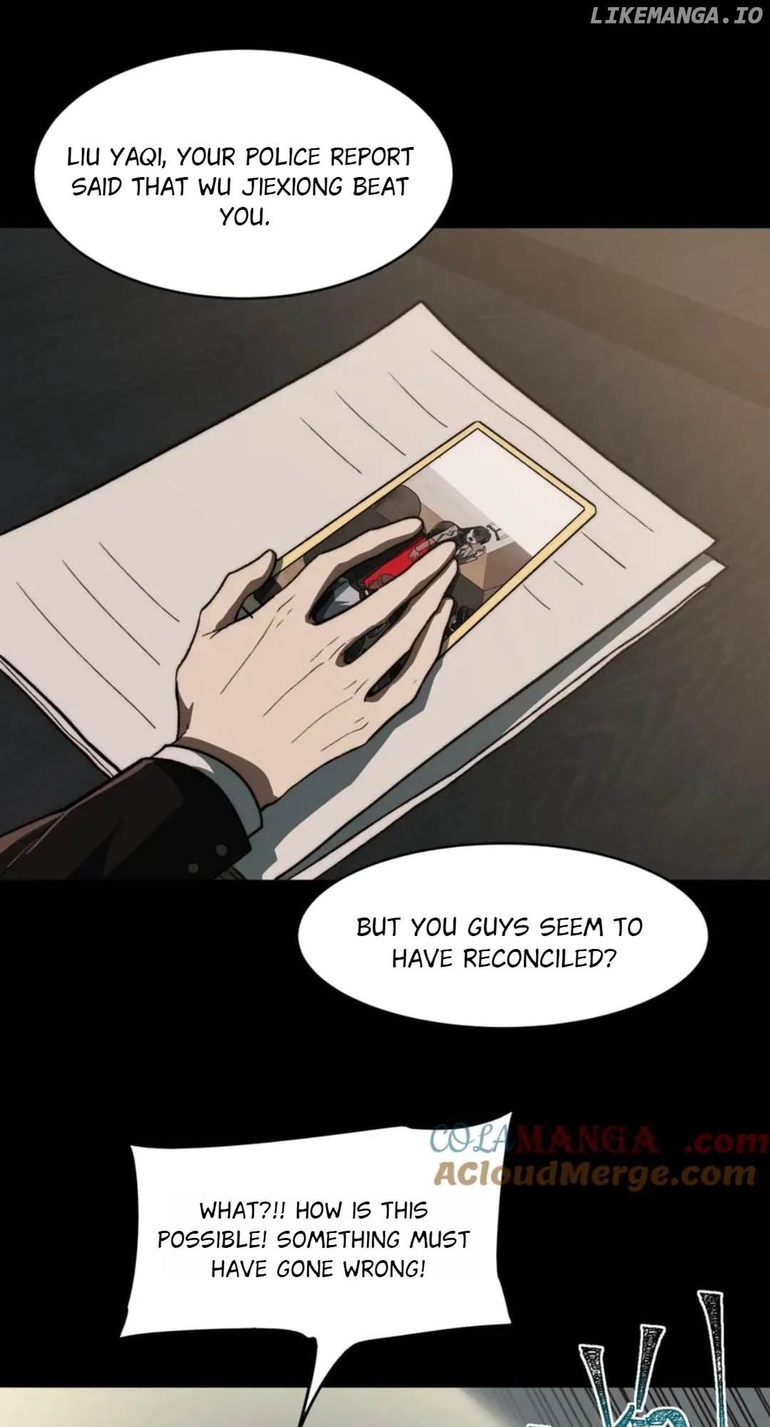 I created an Urban Legend Chapter 91 page 33