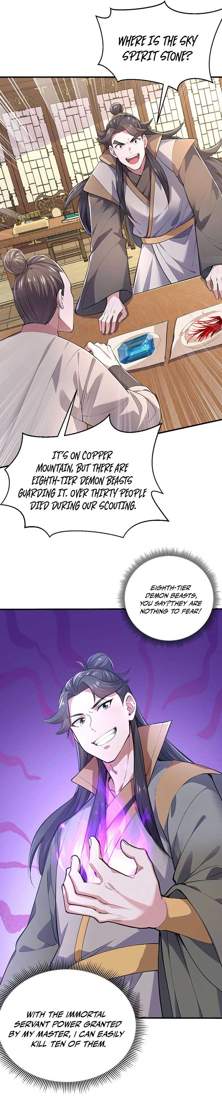 I Get Stronger Just by Lying down while My Apprentice Cultivates Chapter 63 page 24