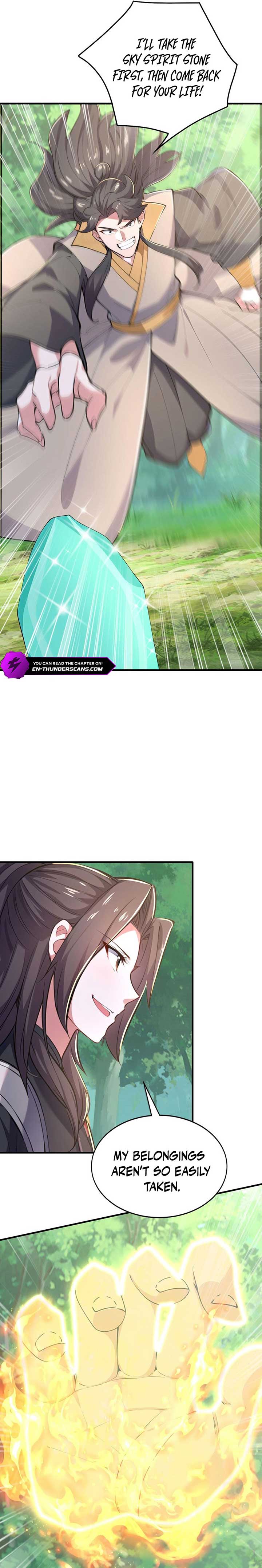 I Get Stronger Just by Lying down while My Apprentice Cultivates Chapter 64 page 11