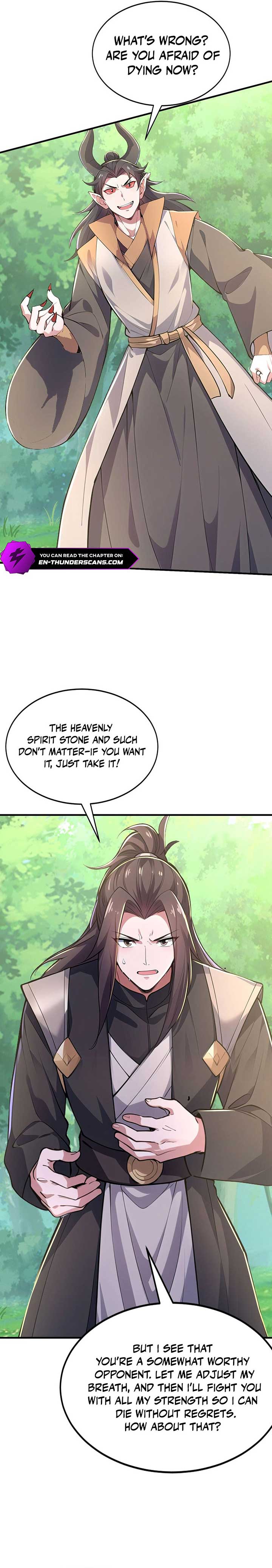I Get Stronger Just by Lying down while My Apprentice Cultivates Chapter 64 page 23