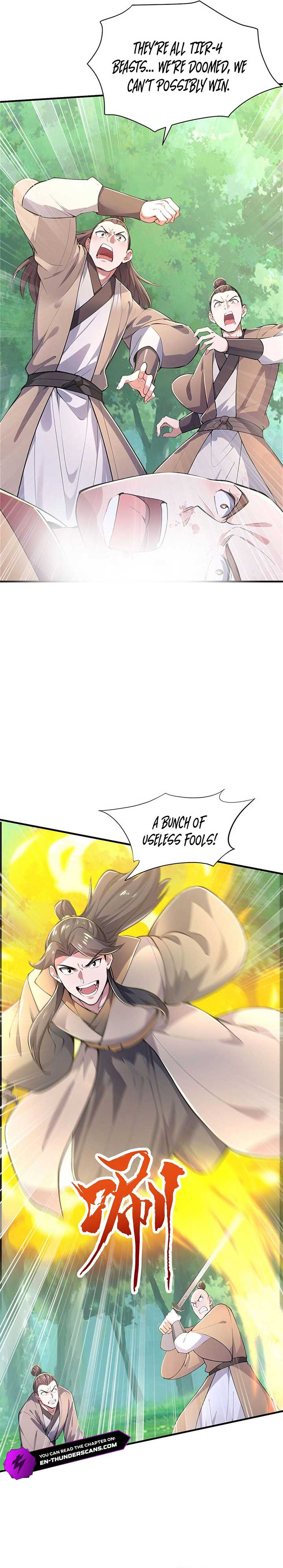 I Get Stronger Just by Lying down while My Apprentice Cultivates Chapter 64 page 3