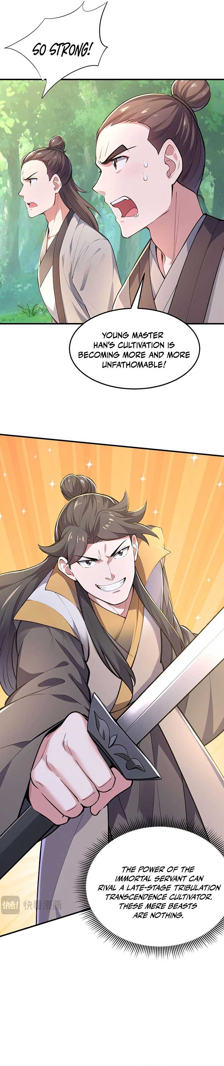 I Get Stronger Just by Lying down while My Apprentice Cultivates Chapter 64 page 5