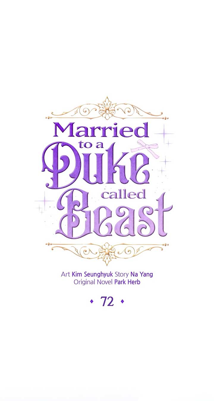 I Got Married to a Duke Called Beast Chapter 72 page 0