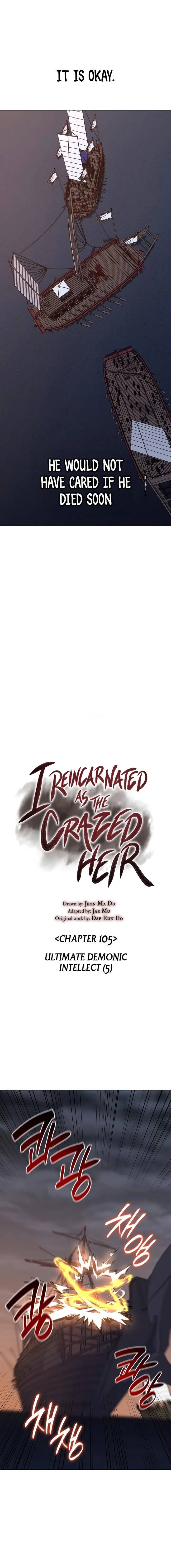 I Reincarnated As The Crazed Heir Chapter 105 page 23
