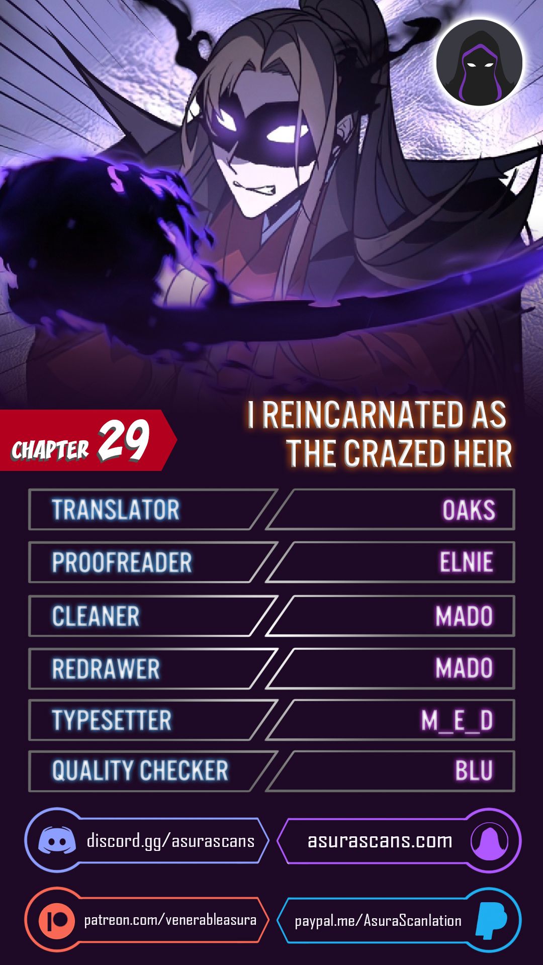 I Reincarnated As The Crazed Heir Chapter 29 page 0