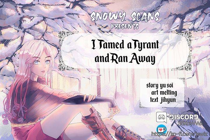 I Tamed a Tyrant and Ran Away Chapter 36 page 0