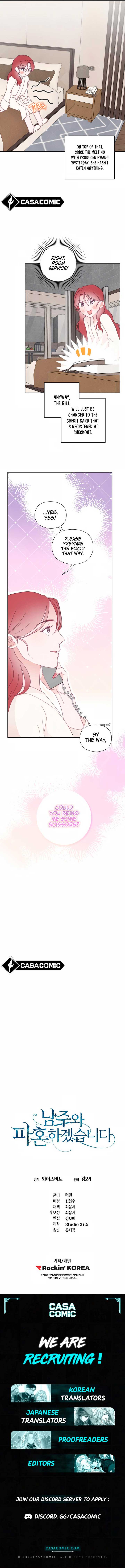 I will break off The Engagement with the male lead Chapter 5 page 9
