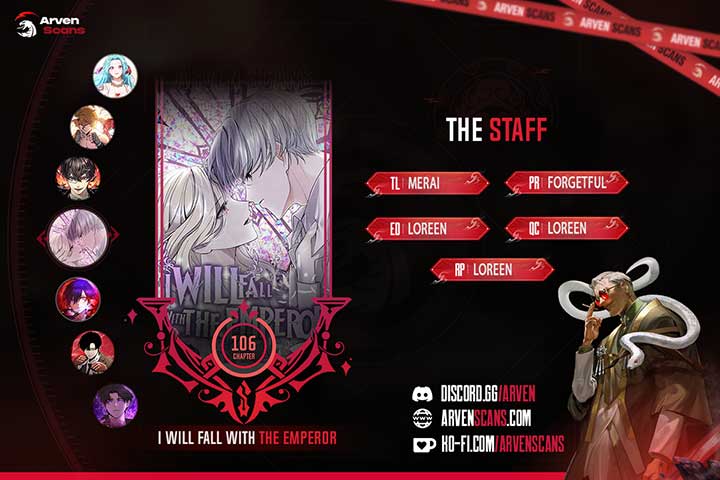 I Will Fall With The Emperor Chapter 106 page 0