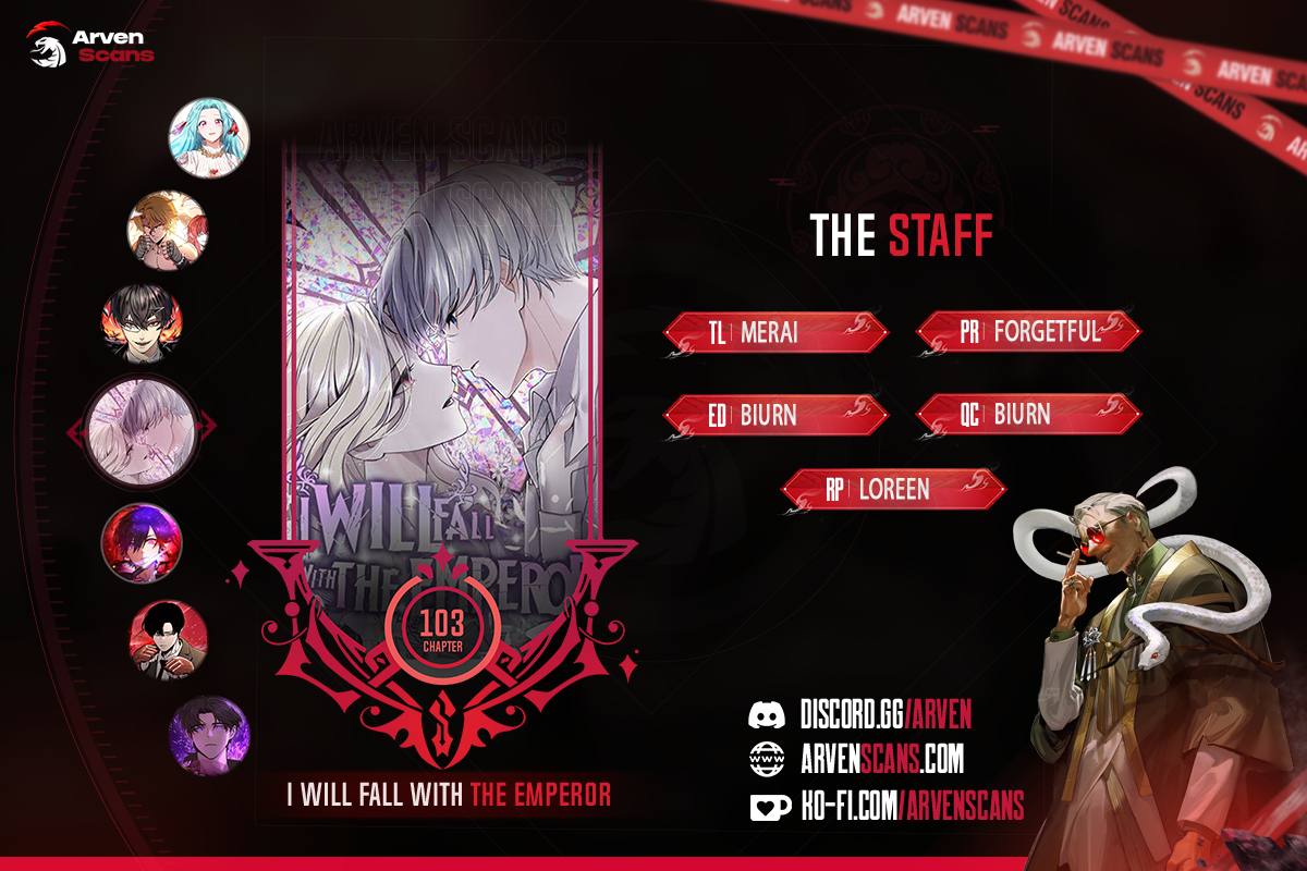 I Will Fall With The Emperor Chapter 108 page 0