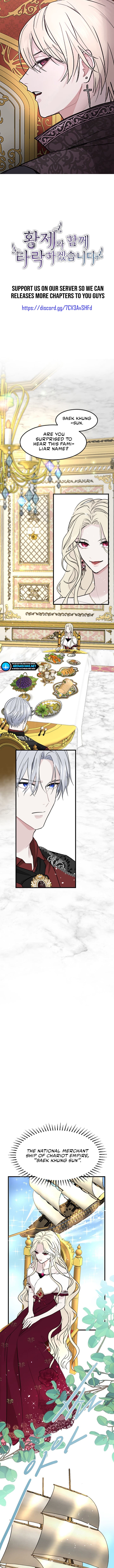 I Will Fall With The Emperor Chapter 9 page 1