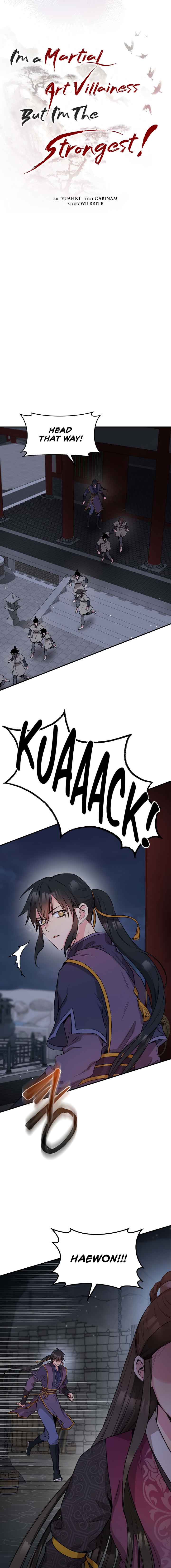 I’m a Martial Art Villainess but I’m the Strongest! Chapter 69 page 1