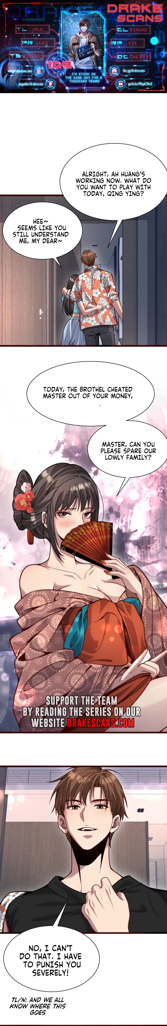 I’m Stuck On The Same Day For A Thousand Years Chapter 109 page 0