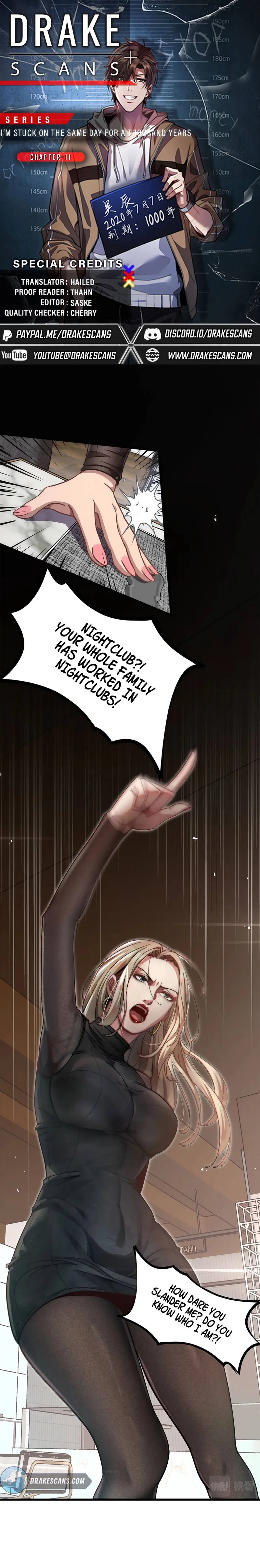I’m Stuck On The Same Day For A Thousand Years Chapter 11 page 0