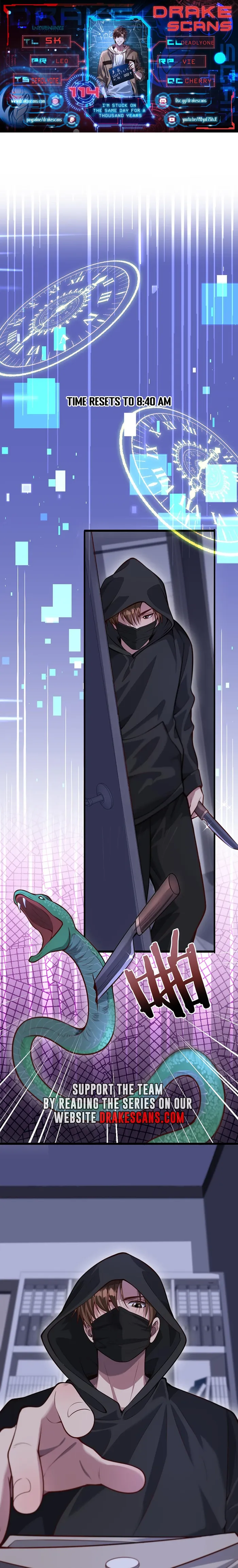 I’m Stuck On The Same Day For A Thousand Years Chapter 114 page 0