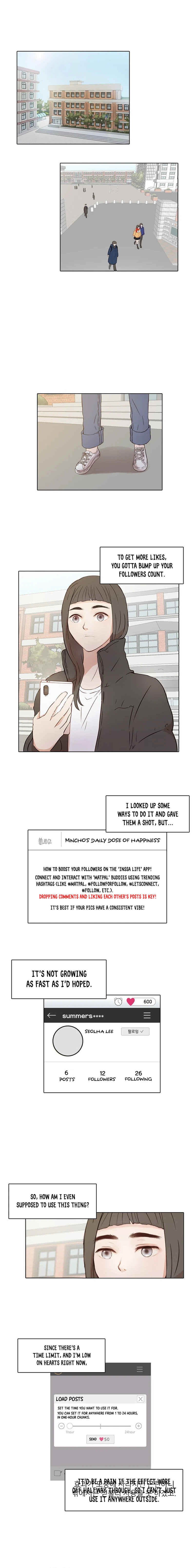 Insta Life Chapter 3 page 1