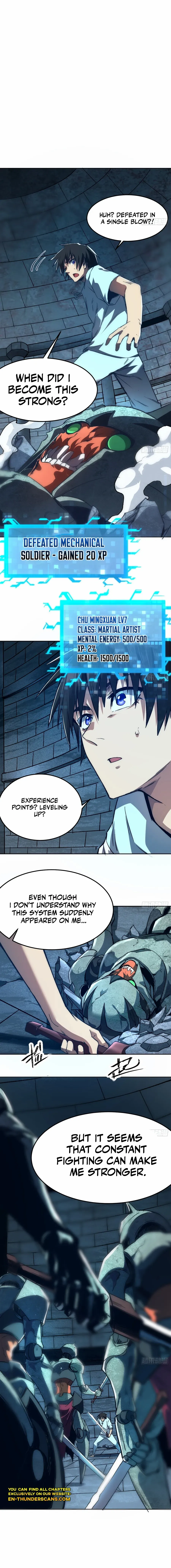 Invincibility Begins with a Broken Hand Chapter 3 page 7