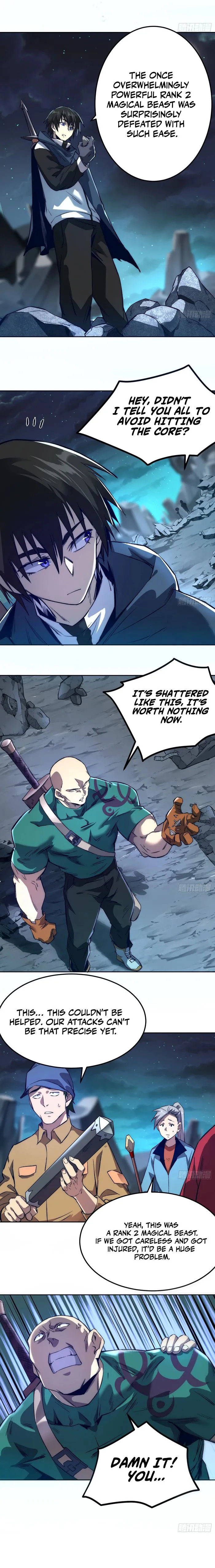 Invincibility Begins with a Broken Hand Chapter 6 page 1