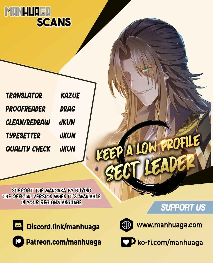 Keep A Low Profile, Sect Leader Chapter 10 page 1