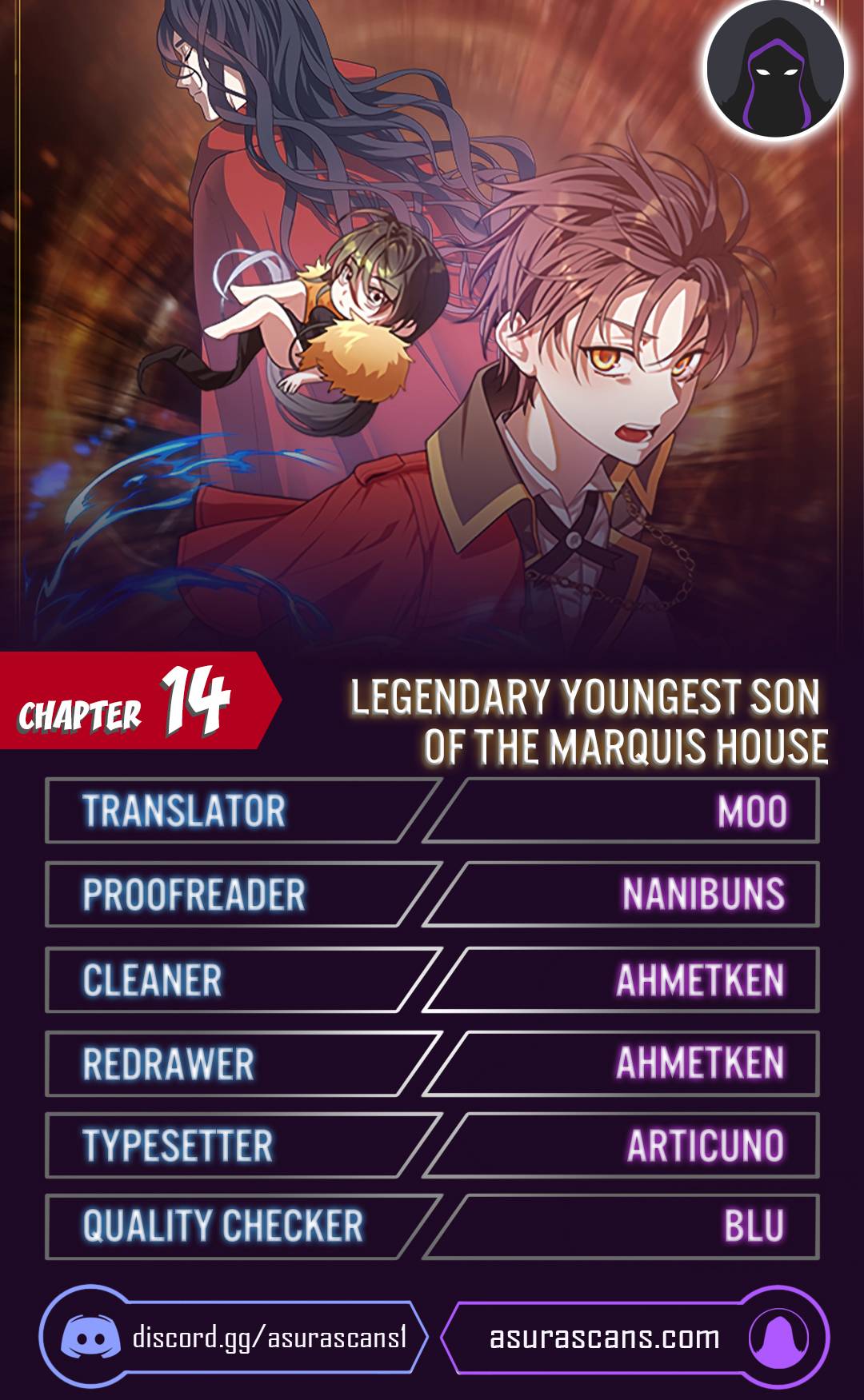 Legendary Youngest Son of the Marquis House Chapter 14 page 0