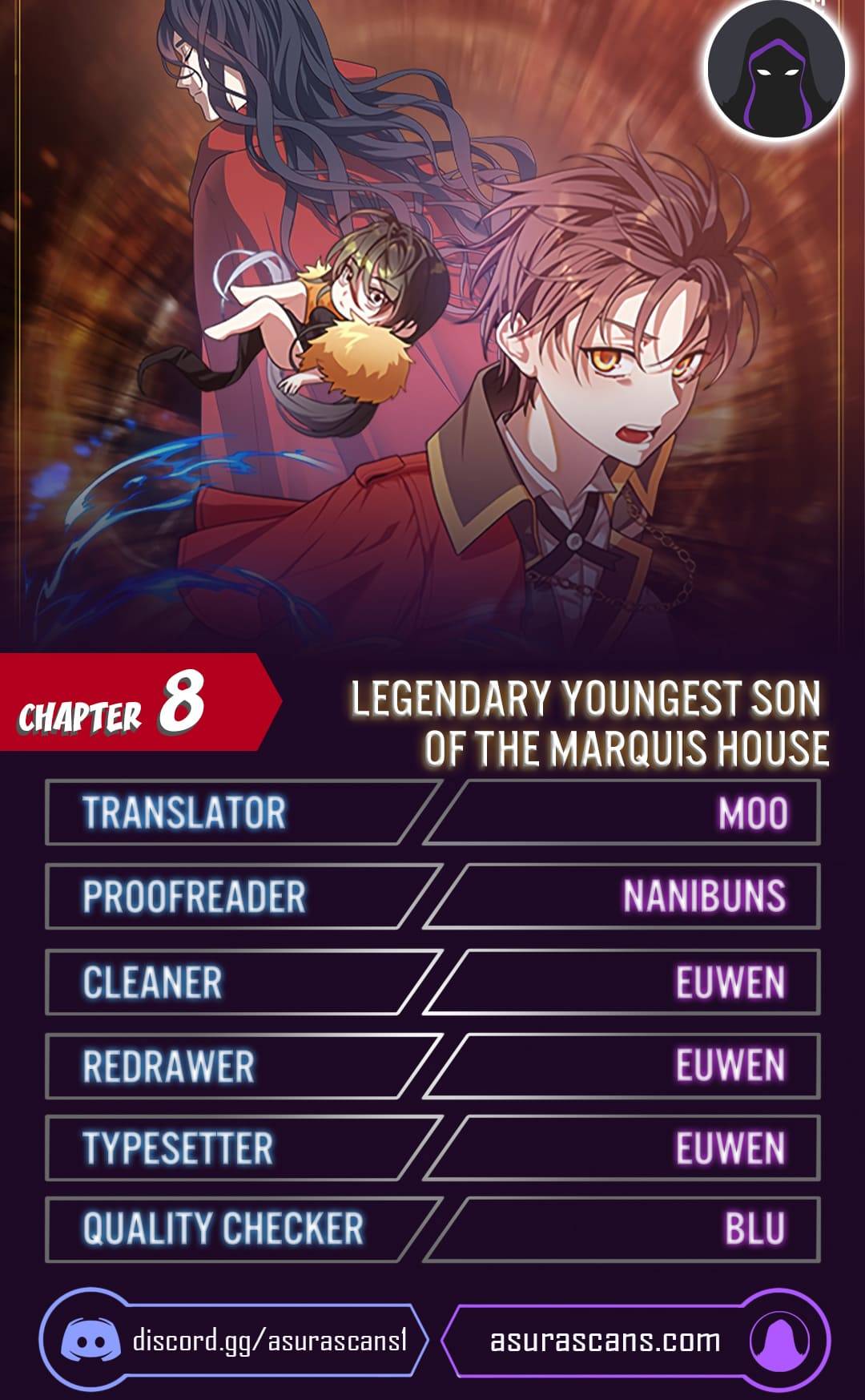 Legendary Youngest Son of the Marquis House Chapter 8 page 0