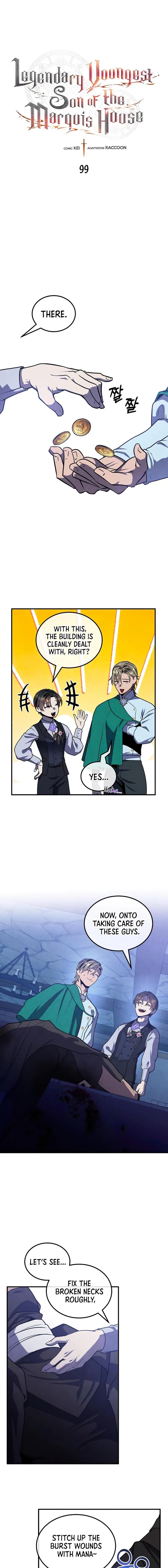 Legendary Youngest Son of the Marquis House Chapter 99 page 0