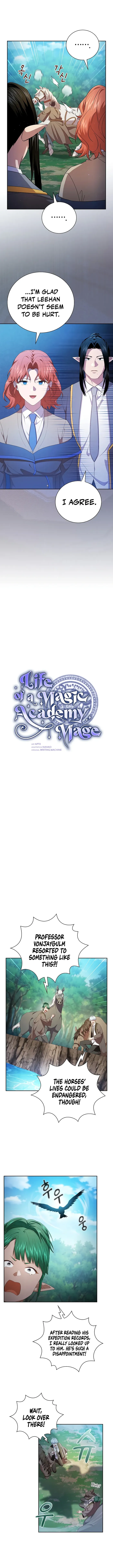 Life of a Magic Academy Mage Chapter 115 page 0