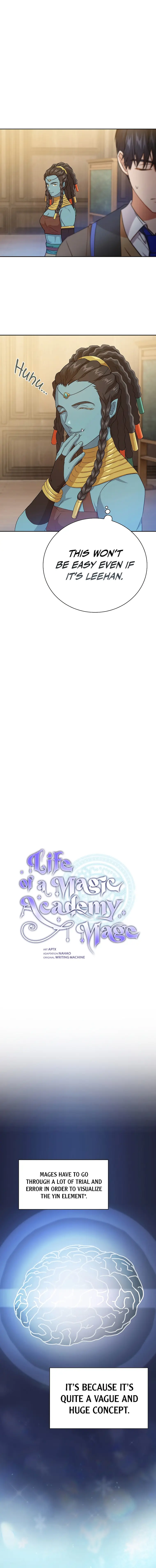 Life of a Magic Academy Mage Chapter 55 page 0
