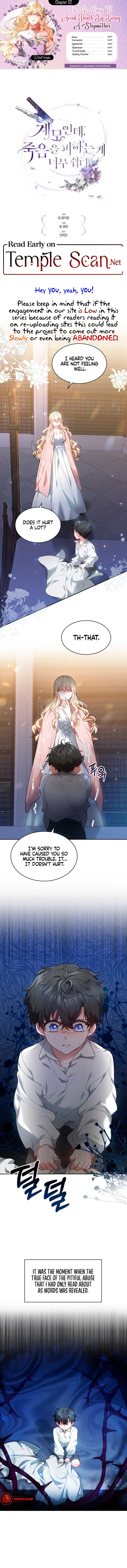 Living as the Villain’s Stepmother Chapter 2 page 0