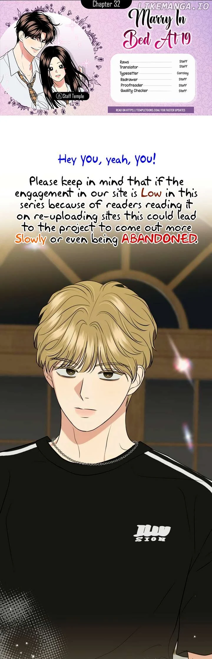 Marry In Bed At 19 Chapter 32 page 0