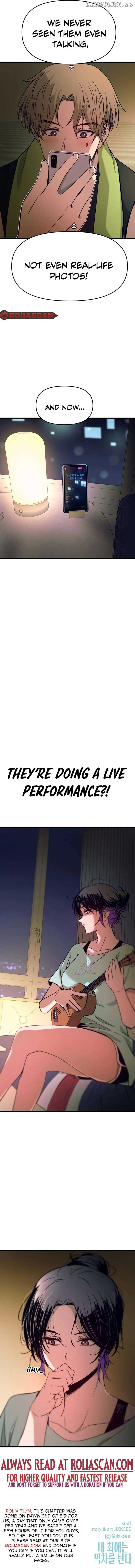 My bias gets on the last train Chapter 21 page 14