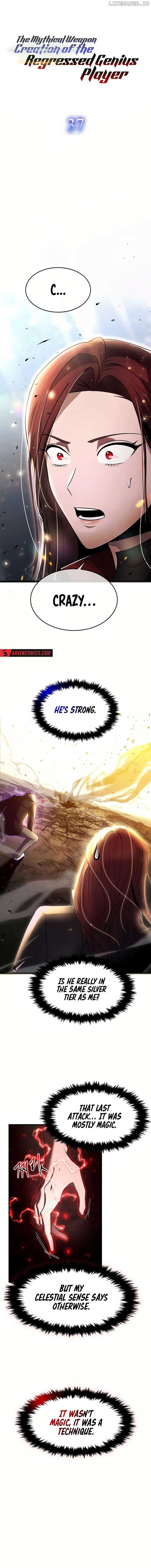 Regressed Genius Creates Mythic Items Chapter 37 page 1