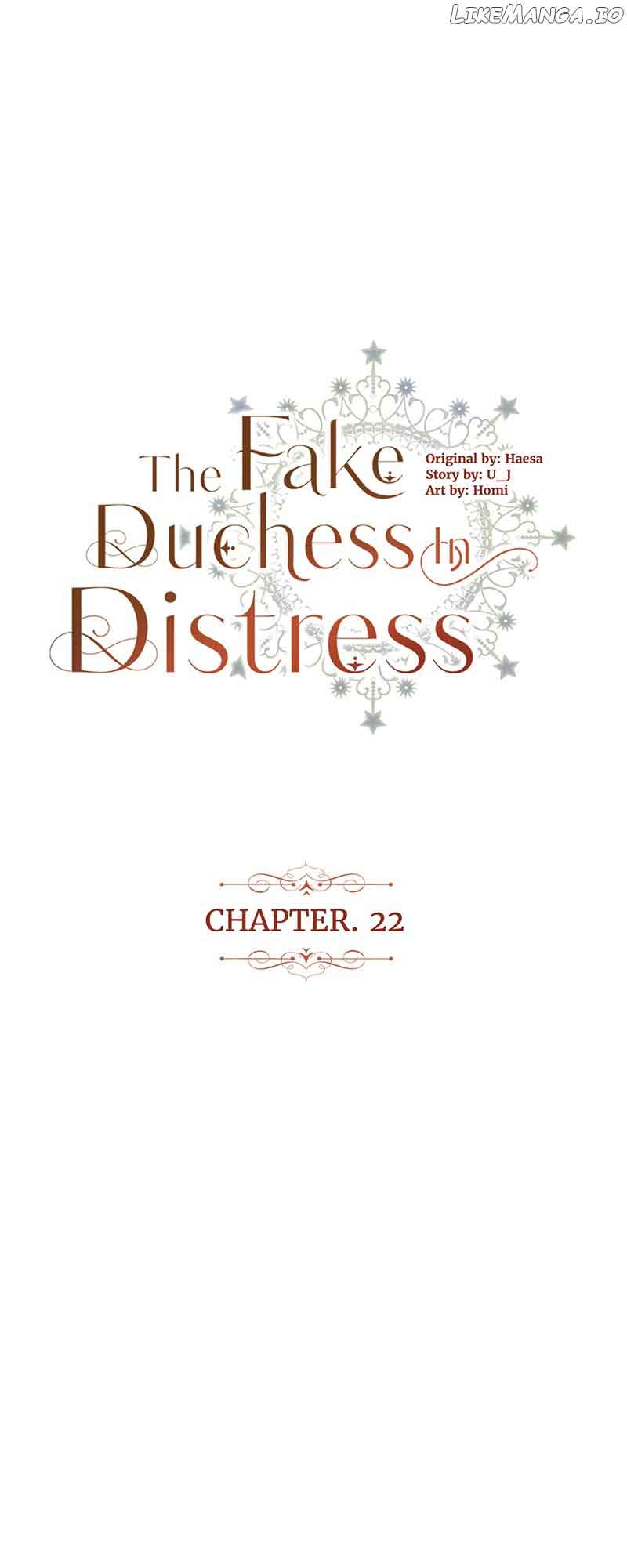The Fake Duchess In Distresss Chapter 22 page 0