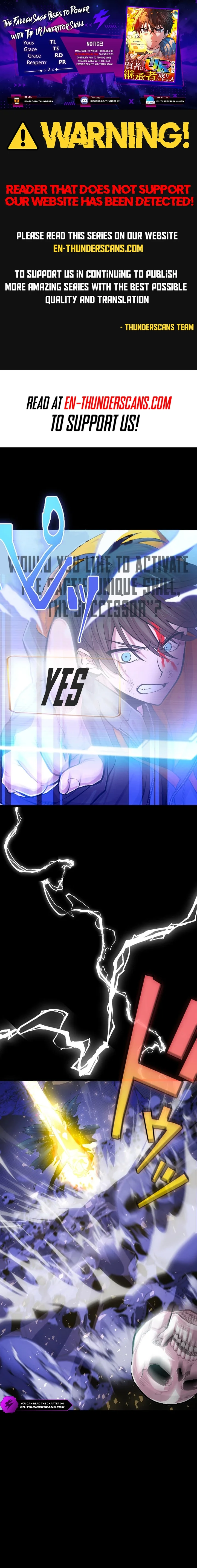 The Fallen Sage Rises to Power with the UR Inheritor Skill Chapter 2 page 0